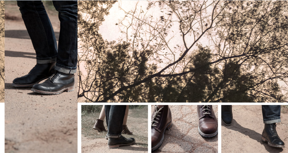 Cord Shoes - Mercer Boots